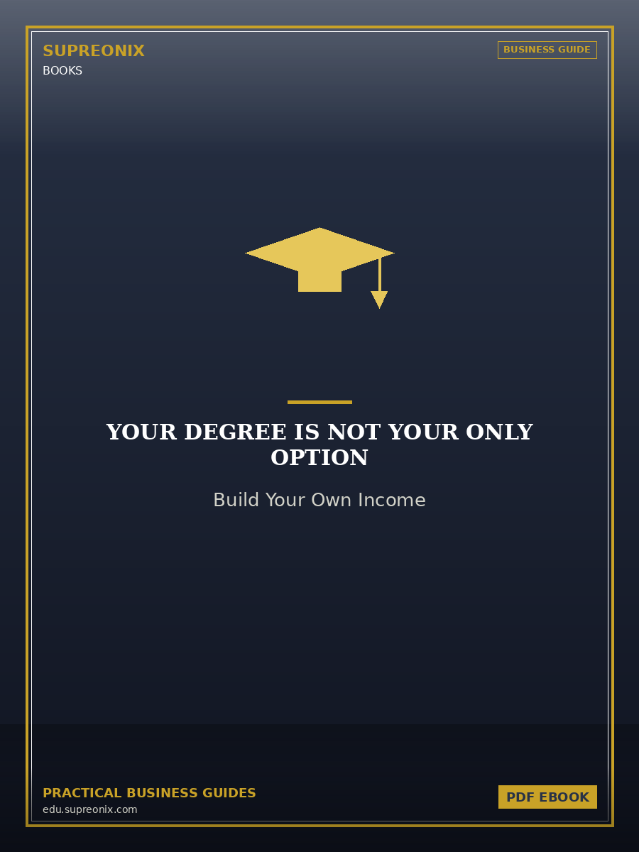 YOUR DEGREE IS NOT YOUR ONLY OPTION